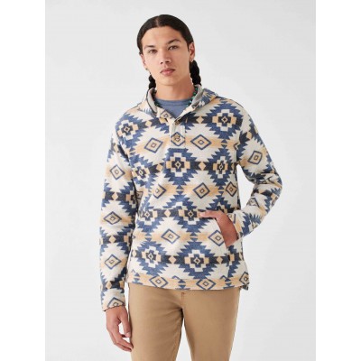 Doug Good Feather Knit Pacific Hoodie - Blue Star